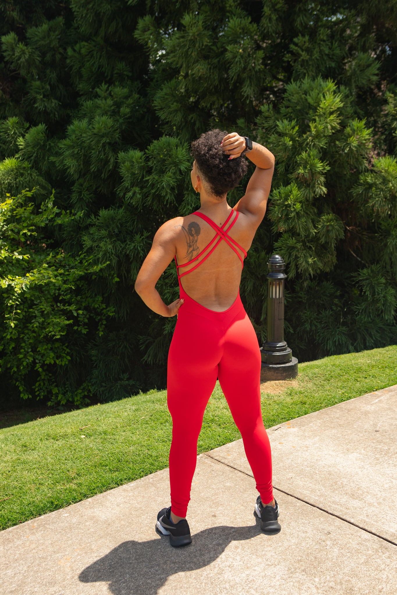Red Fire Jumpsuit