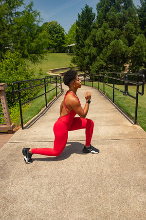 Red Fire Jumpsuit