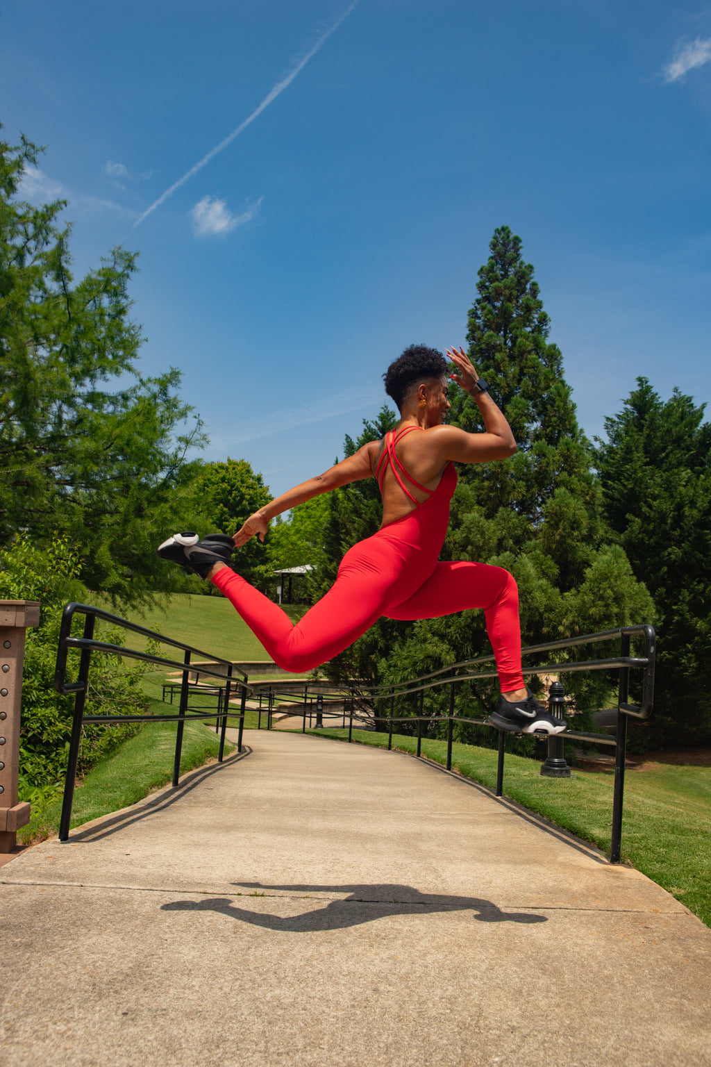 Red Fire Jumpsuit
