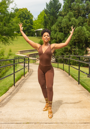 Doce Mulher - Brown Jumpsuit