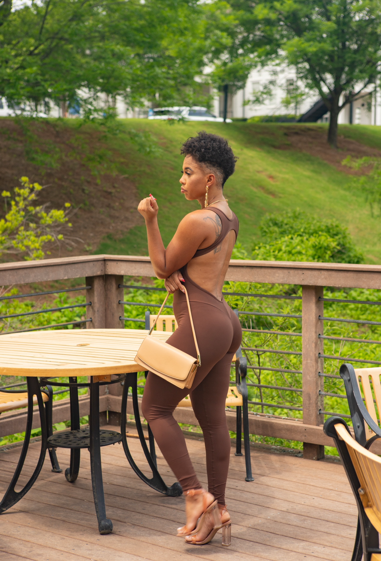 Doce Mulher - Brown Jumpsuit