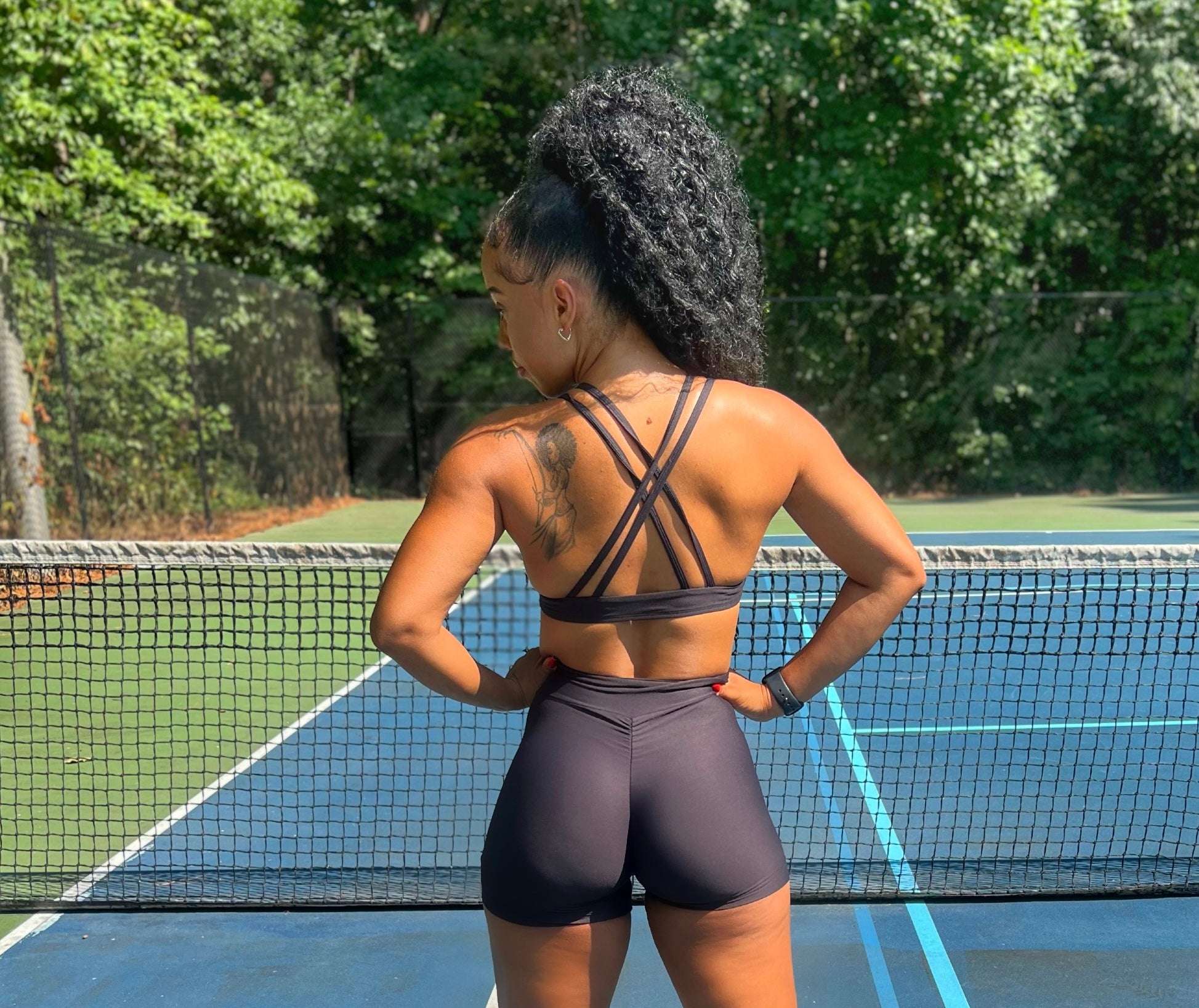 Blackout short set